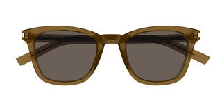 Saint Laurent Sl 716 Women Brown Squared Sunglasses