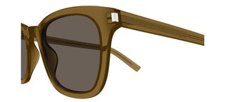 Saint Laurent SL 716 women Brown Squared Sunglasses