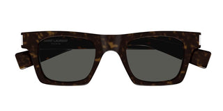 Saint Laurent Sl 719 Unisex Havana Squared Sunglasses