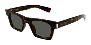 Saint Laurent Sl 719 Unisex Havana Squared Sunglasses