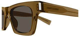 Saint Laurent Sl 719 Unisex Brown Squared Sunglasses