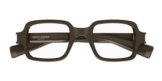 Saint Laurent SL 720 OPT unisex Brown Rectangle Eyeglasses