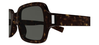 Saint Laurent Sl 720 Sun Unisex Havana Rectangle Sunglasses