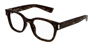 Saint Laurent SL 722 women Havana Squared Eyeglasses