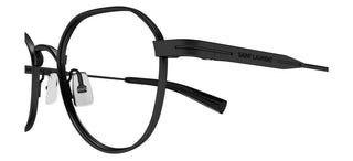 Saint Laurent SL 730 men Black Round Eyeglasses