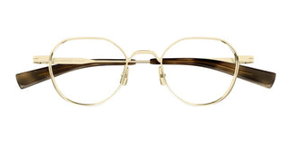 Saint Laurent SL 730 men Gold Round Eyeglasses