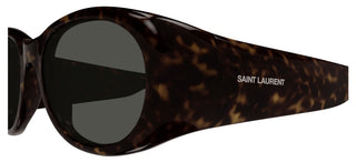 Saint Laurent SL 736 women Havana Oval Sunglasses