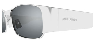 Saint Laurent Sl 738 Unisex Silver Squared Sunglasses