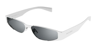 Saint Laurent Sl 739 Unisex Silver Cat Eye Sunglasses