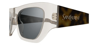 Saint Laurent Sl 740 Women White Squared Sunglasses