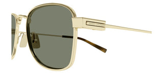 Saint Laurent Sl 741 Men Gold Squared Sunglasses