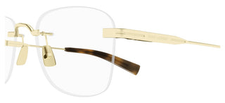 Saint Laurent SL 744 OPT unisex Gold Squared Eyeglasses