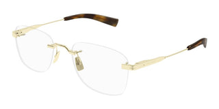 Saint Laurent SL 744 OPT unisex Gold Squared Eyeglasses