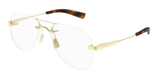 Saint Laurent SL 745 unisex Gold Pilot Eyeglasses