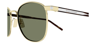 Saint Laurent Sl 747 Unisex Gold Round Sunglasses