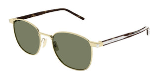 Saint Laurent Sl 747 Unisex Gold Round Sunglasses