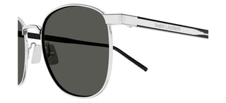 Saint Laurent Sl 747 Unisex Silver Round Sunglasses