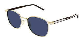 Saint Laurent Sl 747 Unisex Gold Round Sunglasses