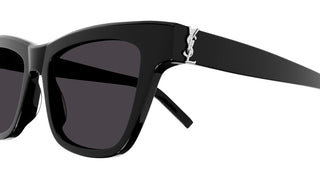 Saint Laurent SL M106 women Black Squared Sunglasses