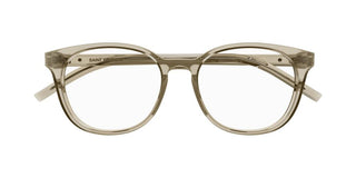 Saint Laurent SL M111/F women Brown Geometric Eyeglasses