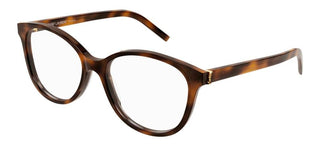 Saint Laurent Sl M112 Women Havana Pantos Eyeglasses