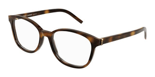 Saint Laurent SL M113 women Havana Geometric Eyeglasses