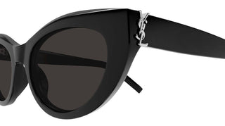 Saint Laurent SL M115 women Black Geometric Sunglasses