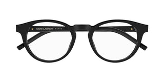 Saint Laurent SL M122/F women Black Round Eyeglasses