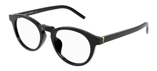 Saint Laurent SL M122/F women Black Round Eyeglasses