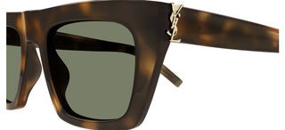 Saint Laurent SL M131/F unisex Havana Geometric Sunglasses