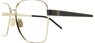 Saint Laurent SL M134 women Gold Geometric Eyeglasses