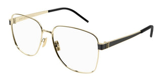 Saint Laurent SL M134 women Gold Geometric Eyeglasses