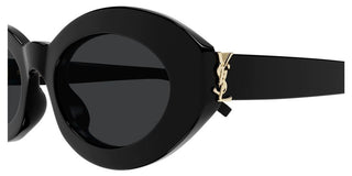 Saint Laurent SL M136 women Black Round Sunglasses