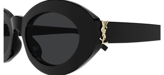 Saint Laurent SL M136/F women Black Geometric Sunglasses