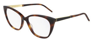 Saint Laurent Sl M72 Women Havana Cat Eye Eyeglasses