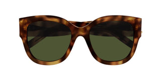 Saint Laurent SL M95/F women Havana Oversize Sunglasses