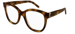 Saint Laurent SL M97 women Havana Oversize Eyeglasses