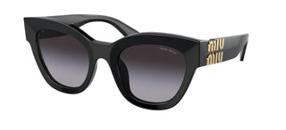 Miu Miu SMU 01YS women Black Squared Sunglasses