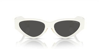 Miu Miu SMU 03ZS women White Cat Eye Sunglasses