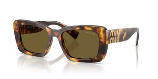 Miu Miu SMU 07YS women Havana Visor Sunglasses