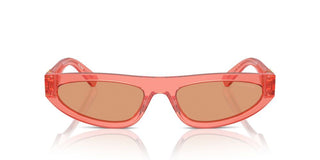 Miu Miu SMU 07ZS women Pink Oval Sunglasses