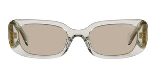 Miu Miu SMU 08YS women Brown Squared Sunglasses