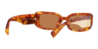 Miu Miu SMU 08YS women Havana Squared Sunglasses