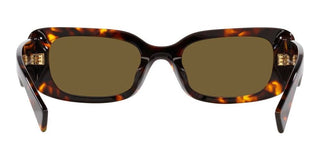 Miu Miu SMU 08YS women Havana Squared Sunglasses