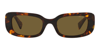 Miu Miu SMU 08YS women Havana Squared Sunglasses