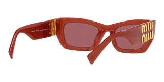 Miu Miu SMU 09WS women Violet Geometric Sunglasses