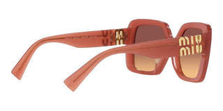 Miu Miu SMU 10YS women Red Squared Sunglasses