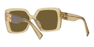 Miu Miu SMU 10YS women White Squared Sunglasses