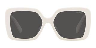 Miu Miu SMU 10YS women White Squared Sunglasses