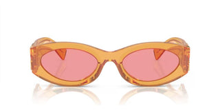 Miu Miu SMU 11WS women Orange Oval Sunglasses